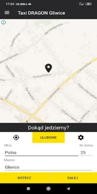 Taxi DRAGON Gliwice android App screenshot 2