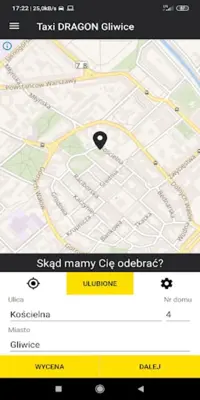 Taxi DRAGON Gliwice android App screenshot 3